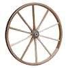 18 inch Lite Solid Aluminum Hub Wagon Wheel